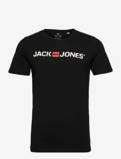 Jack & Jones JJECORP LOGO TEE SS CREW NECK - BLACK