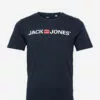 Jack & Jones JJECORP LOGO TEE SS CREW NECK - NAVY BLAZER -Jack & Jones Myynti jj12137126 cnavyblazer v175876slimfit