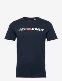 Jack & Jones JJECORP LOGO TEE SS CREW NECK - NAVY BLAZER