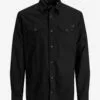 Jack & Jones JJESHERIDAN SHIRT L/S NOOS - BLACK DENIM -Jack & Jones Myynti jj12138115 cblackdenim v175694slim