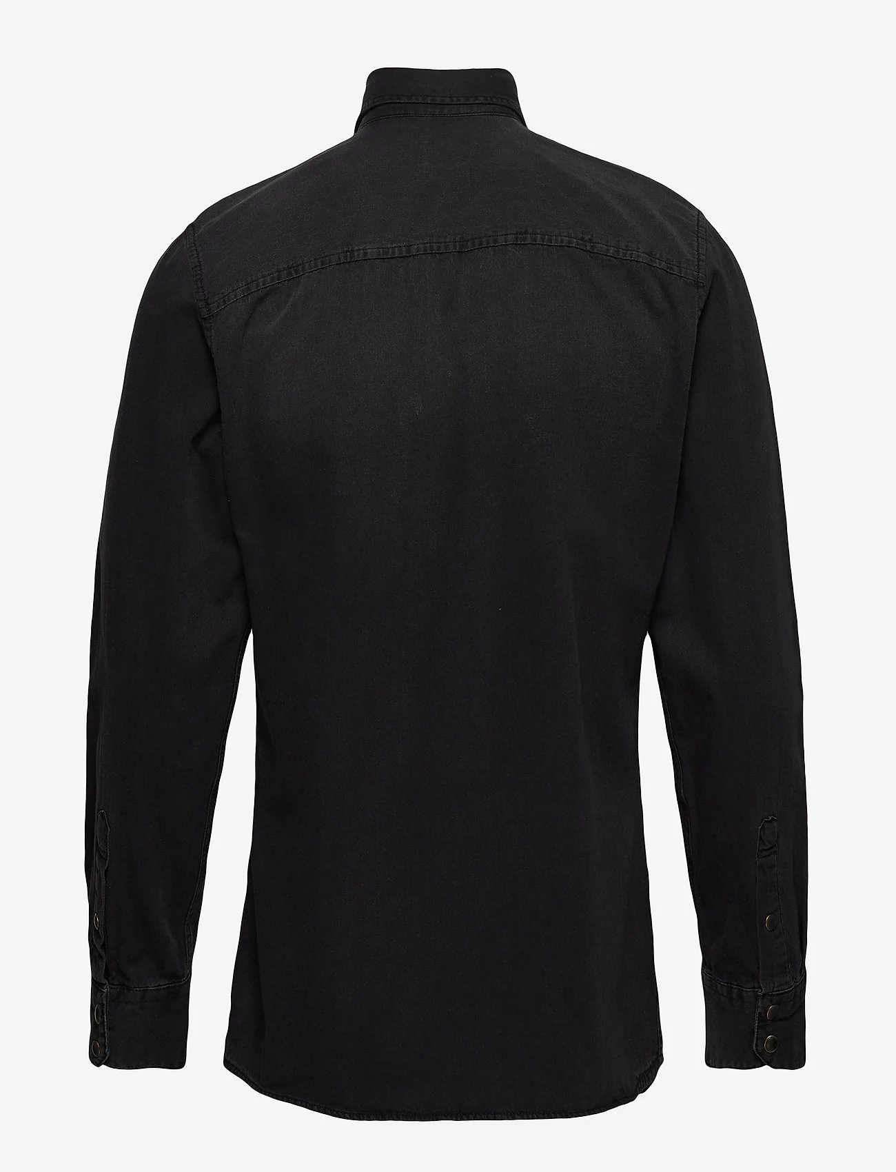 Jack & Jones JJESHERIDAN SHIRT L/S NOOS - BLACK DENIM 4 Jack & Jones JJESHERIDAN SHIRT L/S NOOS - BLACK DENIM - Image 2