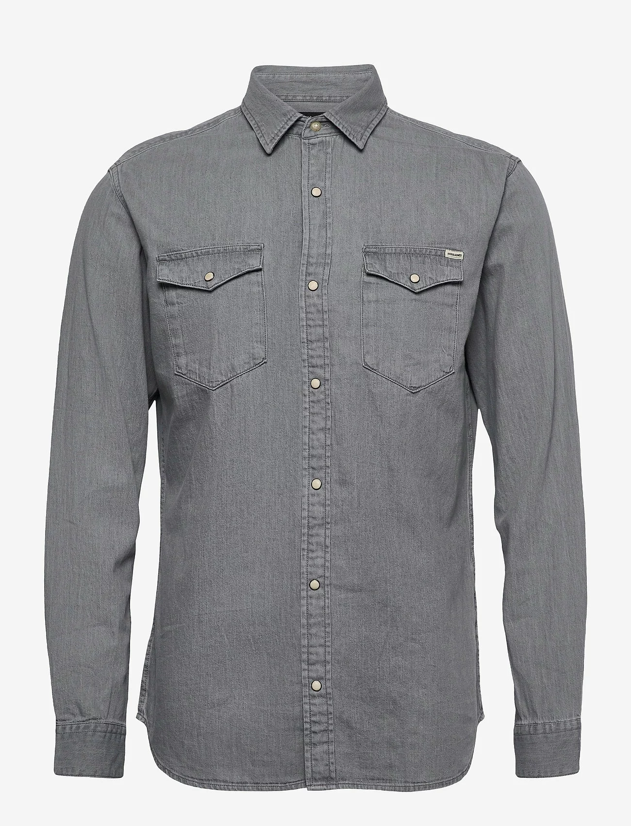 Jack & Jones JJESHERIDAN SHIRT L/S NOOS - LIGHT GREY DENIM 3 Jack & Jones JJESHERIDAN SHIRT L/S NOOS - LIGHT GREY DENIM