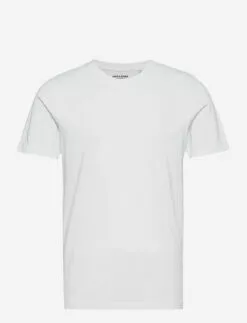 Jack & Jones JJEORGANIC BASIC TEE SS O-NECK - WHITE