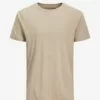 Jack & Jones JJECURVED TEE SS O-NECK - CROCKERY -Jack & Jones Myynti jj12164936 ccrockery v176552reg