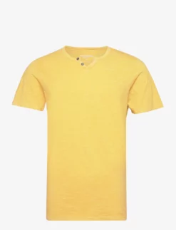 Jack & Jones JJESPLIT NECK TEE SS NOOS - JOJOBA