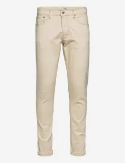 Jack & Jones JJIGLENN JJROYAL R231 RDD SELVEDGE - ECRU