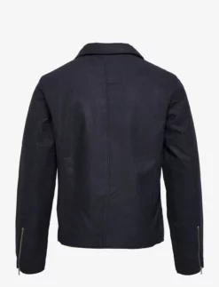 Jack & Jones JJEROCKY BIKER JACKET - DARK NAVY -Jack & Jones Myynti jj12173663 cdarknavy v175697 1