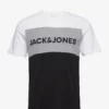Jack & Jones JJELOGO BLOCKING TEE SS NOOS - WHITE -Jack & Jones Myynti jj12173968 cwhite v178074slimfit