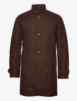 Jack & Jones JPRBLAMELTON WOOL COAT STS - JAVA
