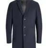 Jack & Jones JWHMORTEN WOOL COAT - DARK NAVY