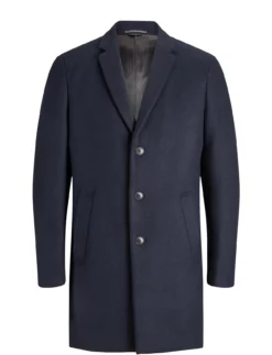 Jack & Jones JWHMORTEN WOOL COAT - DARK NAVY