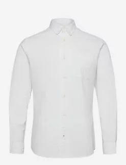 Jack & Jones JJEOXFORD SHIRT LS NOOS - WHITE