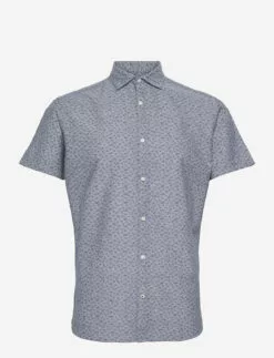 Jack & Jones JPRBLASUMMER BLACKPOOL SHIRT S/S S21 STS - FADED DENIM