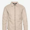 Jack & Jones JPRBLACOOPER PU SHIRT JACKET SN - WHITE PEPPER -Jack & Jones Myynti jj12188637 cwhitepepper v176623