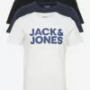 Jack & Jones JJECORP LOGO TEE SS O-NECK 3PK MP - BLACK -Jack & Jones Myynti jj12191762 cblack v4035430223