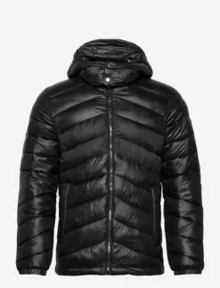Jack & Jones JORLAROY PUFFER HOOD - BLACK