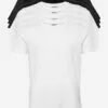 Jack & Jones JJENOA TEE SS CREW NECK 7PK MP NOOS - WHITE -Jack & Jones Myynti jj12195439 cwhite v1805690262
