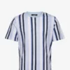 Jack & Jones JPRBLATROPIC AOP SS TEE CREW NECK SN - CASHMERE BLUE -Jack & Jones Myynti jj12203764 ccashmereblue v175775stripes