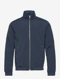 Jack & Jones JJERUSH HARRINGTON BOMBER NOOS - NAVY BLAZER