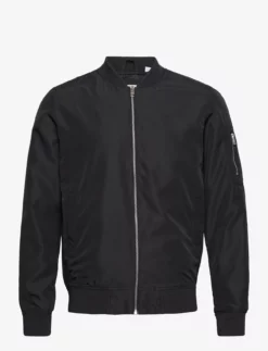 Jack & Jones JWHMASH BOMBER - BLACK