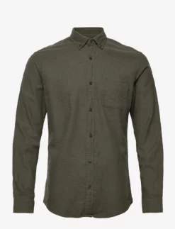 Jack & Jones JJECLASSIC MELANGE SHIRT L/S AU22 SN - ROSIN