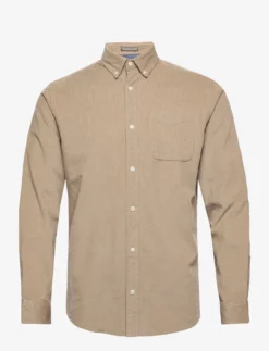 Jack & Jones JJECLASSIC CORDUROY SHIRT L/S SN - CROCKERY