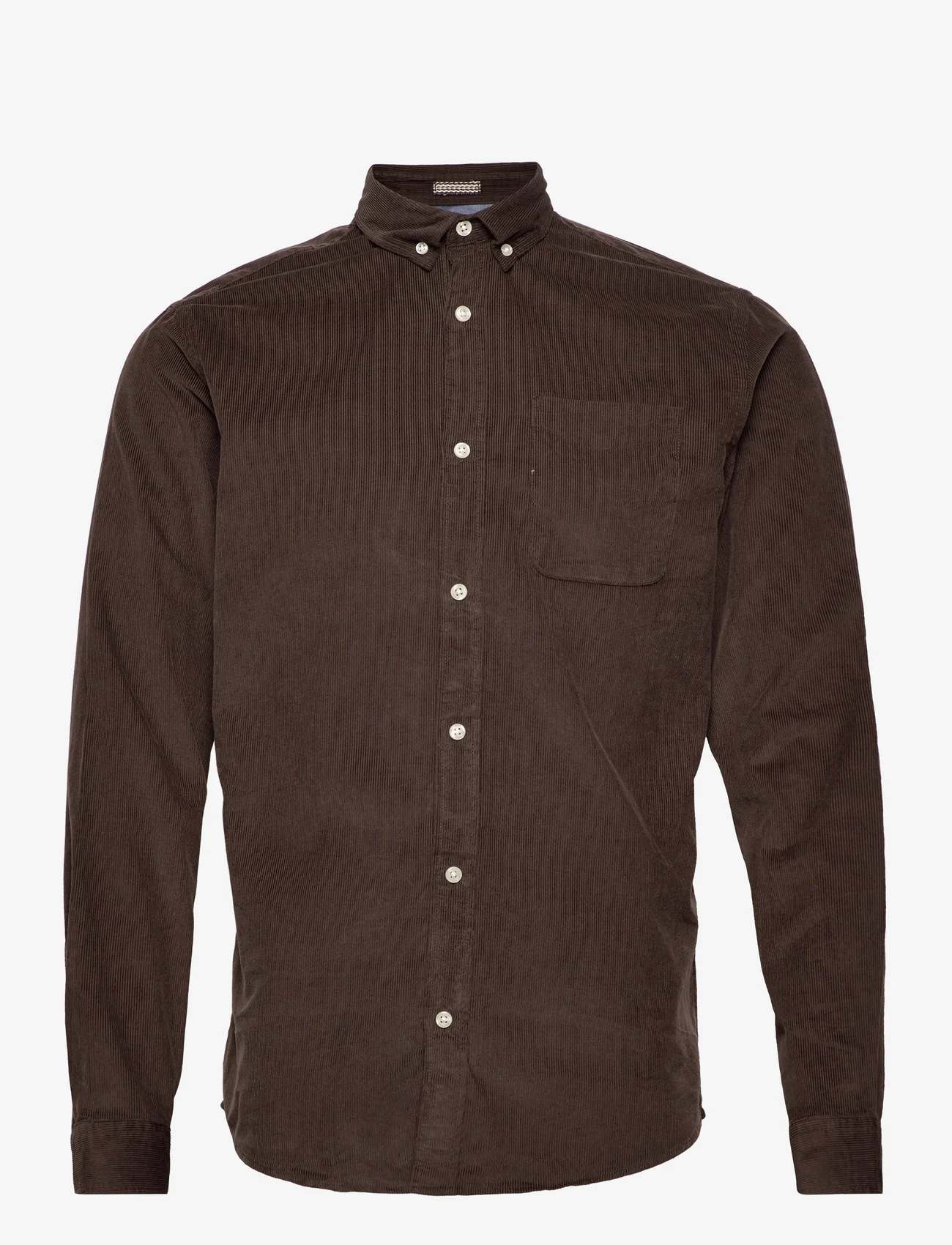 Jack & Jones JJECLASSIC CORDUROY SHIRT L/S SN - MULCH 3 Jack & Jones JJECLASSIC CORDUROY SHIRT L/S SN - MULCH