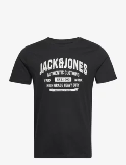 Jack & Jones JJEJEANS TEE SS O-NECK NOOS 22/23 - BLACK