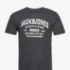 Jack & Jones JJEJEANS TEE SS O-NECK NOOS 22/23 - DARK GREY MELANGE -Jack & Jones Myynti jj12210949 cdarkgreymelange v179084melange