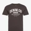Jack & Jones JJEJEANS TEE SS O-NECK NOOS 22/23 - MULCH -Jack & Jones Myynti jj12210949 cmulch v175702