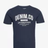 Jack & Jones JJEJEANS TEE SS O-NECK NOOS 22/23 - NAVY BLAZER -Jack & Jones Myynti jj12210949 cnavyblazer v175876