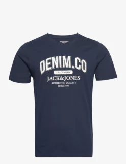 Jack & Jones JJEJEANS TEE SS O-NECK NOOS 22/23 - NAVY BLAZER