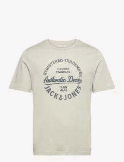 Jack & Jones JJEJEANS TEE SS O-NECK NOOS 22/23 - WROUGHT IRON