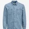 Jack & Jones JJIJEFF JJSHIRT AKM 302 NOOS - LIGHT BLUE DENIM -Jack & Jones Myynti jj12212806 clightbluedenim v175852