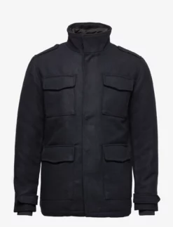 Jack & Jones JPRBLAPARKER WOOL FIELD JKT SN - DARK NAVY