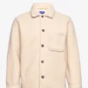 Jack & Jones JOROWEN TEDDY OFF PISTE OVERSHIRT LS - OATMEAL