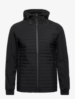 Jack & Jones JCOTOBY AIR HYBRID JACKET SN - BLACK