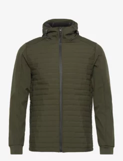 Jack & Jones JCOTOBY AIR HYBRID JACKET SN - FOREST NIGHT