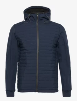 Jack & Jones JCOTOBY AIR HYBRID JACKET SN - NAVY BLAZER