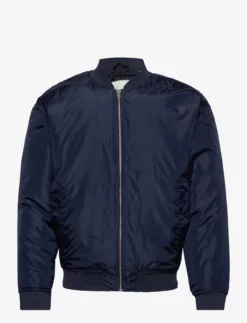 Jack & Jones JWHCLAY PADDED BOMBER - NAVY BLAZER