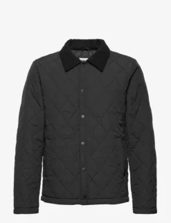 Jack & Jones JWHLORD QUILTED JACKET - BLACK