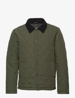 Jack & Jones JWHLORD QUILTED JACKET - FOREST NIGHT