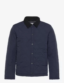 Jack & Jones JWHLORD QUILTED JACKET - NAVY BLAZER