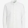 Jack & Jones JJESUMMER SHIRT L/S S23 SN - WHITE -Jack & Jones Myynti jj12220134 cwhite v178074slimfit