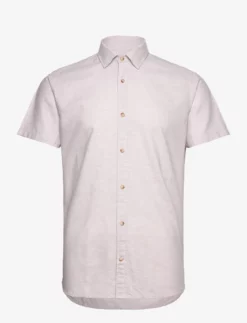 Jack & Jones JJESUMMER SHIRT S/S S23 SN - CROCKERY