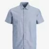 Jack & Jones JJESUMMER SHIRT S/S S23 SN - FADED DENIM 1 Jack & Jones JJESUMMER SHIRT S/S S23 SN - FADED DENIM -Jack & Jones Myynti jj12220136 cfadeddenim v175825slimfit