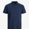 Jack & Jones JJESUMMER SHIRT S/S S23 SN - NAVY BLAZER -Jack & Jones Myynti jj12220136 cnavyblazer v175876slimfit