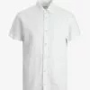 Jack & Jones JJESUMMER SHIRT S/S S23 SN - WHITE -Jack & Jones Myynti jj12220136 cwhite v178074slimfit