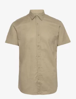 Jack & Jones JJSLUB SHIRT S/S - CROCKERY