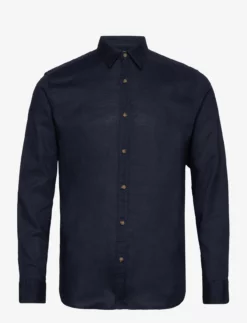 Jack & Jones JJSLUB SHIRT LS - NAVY BLAZER
